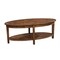 Alaterre Furniture Revive - Reclaimed 48" Oval Coffee Table, Natural ARVA1620 - alternate 4